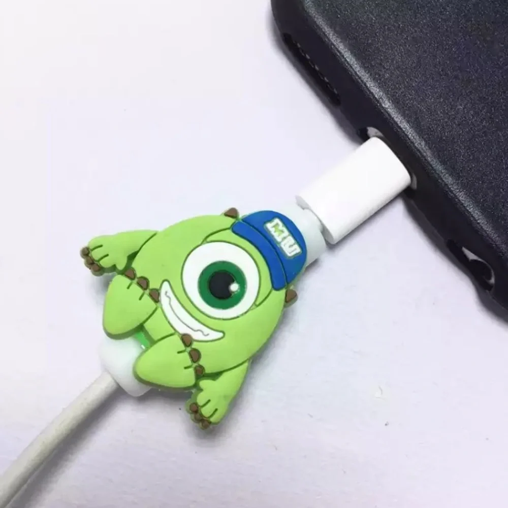Pixar Monsters Inc. Mike Wazowski Phone Cable Protector